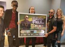 Sean Paul Awarded For Selling 26 Million Records In The US
