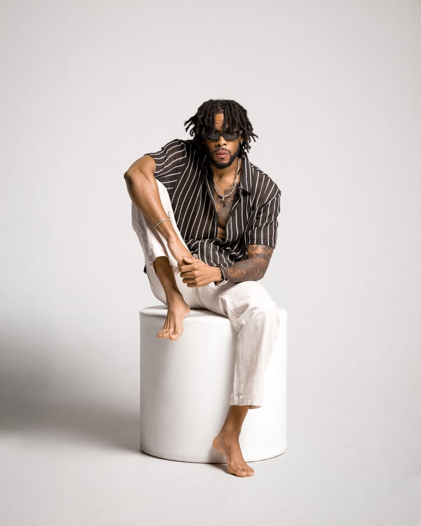 Dyum promoting his music and Voice Inside album